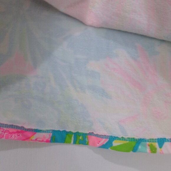 Like New Lilly Pulitzer The Skipper Loves Florida Popever Half-Zip Top S UPF 50 - Picture 8 of 11